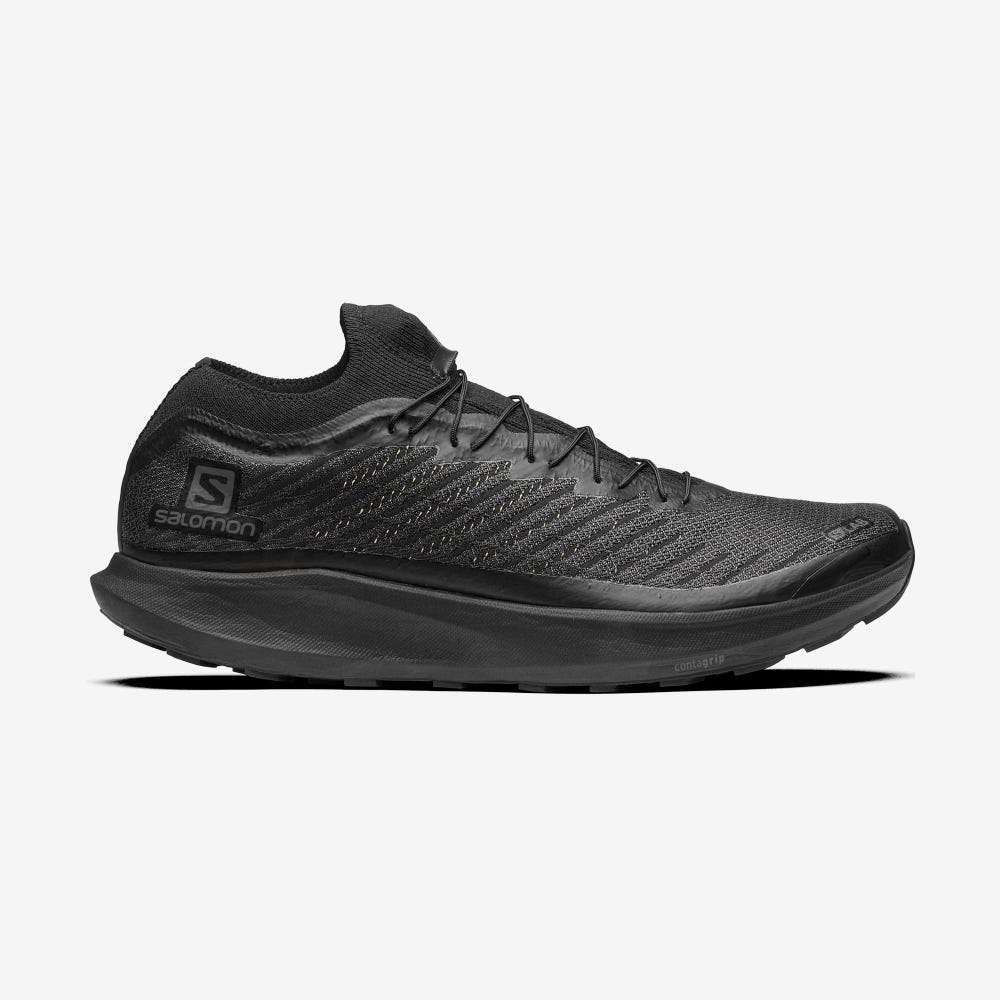 Salomon S/LAB PULSAR BLACK LIMITED Sneaker Herren Schwarz | AOI-674281