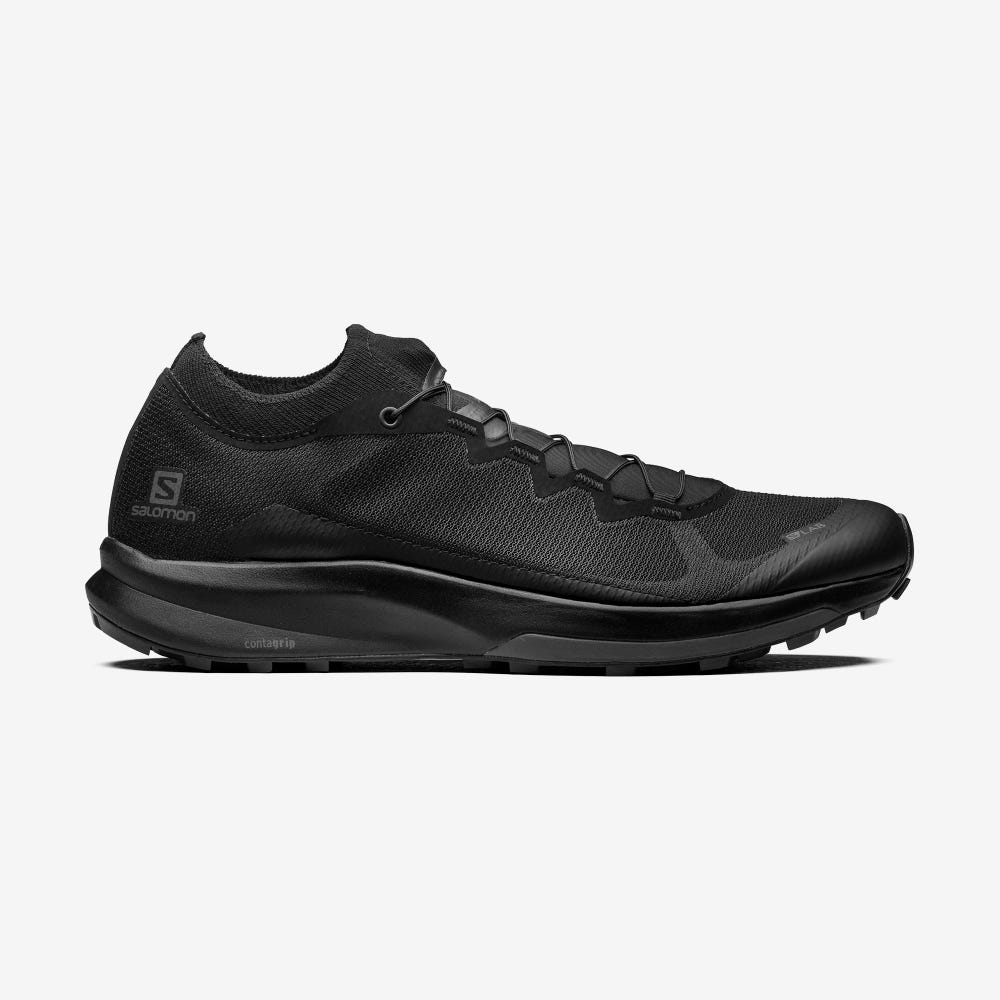 Salomon S/LAB ULTRA 3 BLACK LTD Sneaker Herren Schwarz | GUS-642831