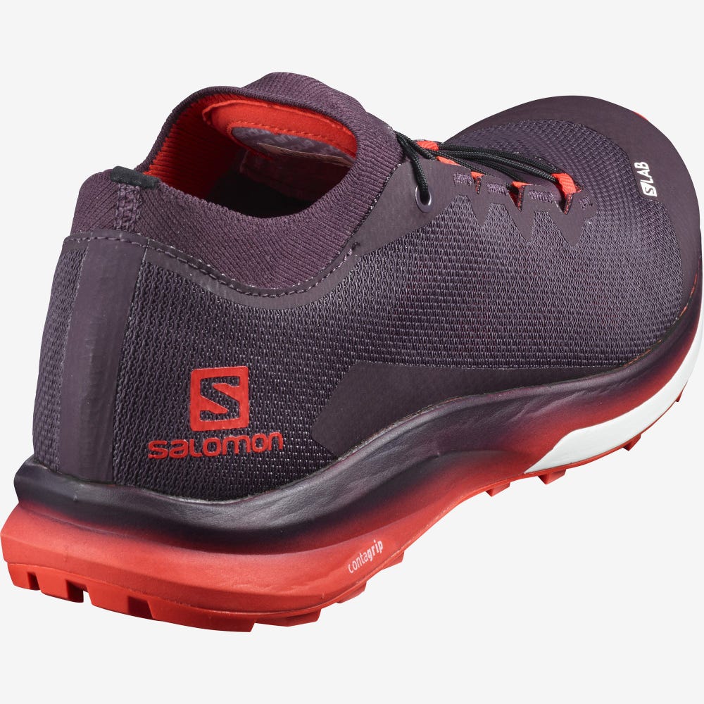 Salomon S/LAB ULTRA 3 Trailrunning Schuhe Damen Lila/Rot | GFP-867592