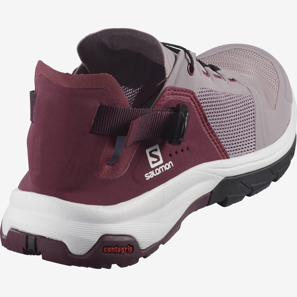 Salomon TECH AMPHIB 4 Wasserschuhe Damen Rosa | UQS-673085