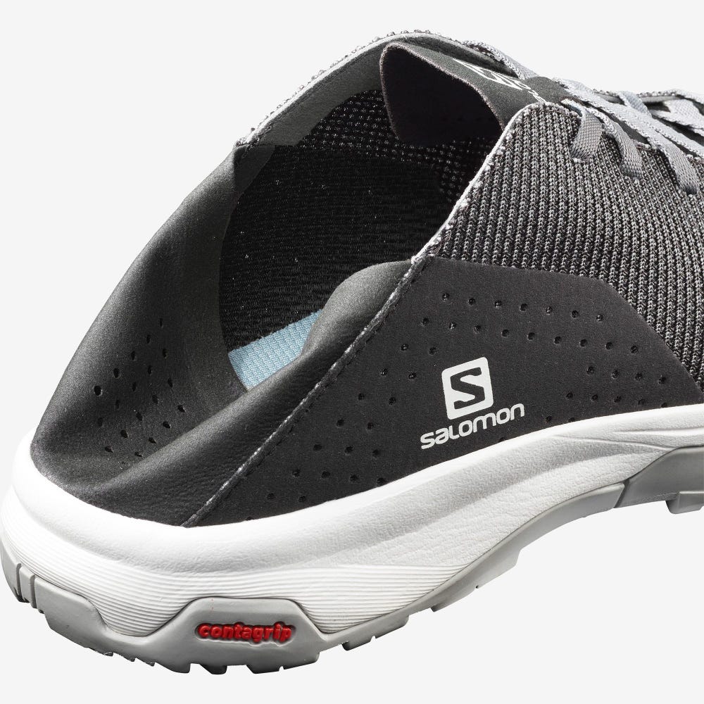 Salomon TECH LITE Wanderschuhe Herren Grau/Schwarz | JYF-402187