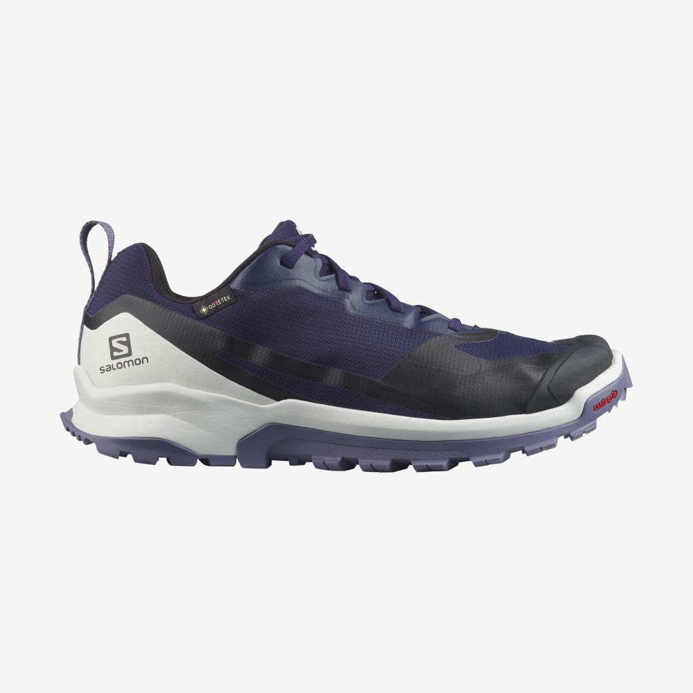 Salomon XA COLLIDER 2 GORE-TEX Trailrunning Schuhe Damen Blau | DCA-496130