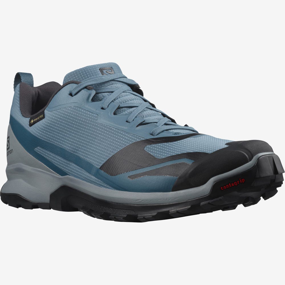 Salomon XA COLLIDER 2 GORE-TEX Trailrunning Schuhe Herren Blau | IGQ-462710