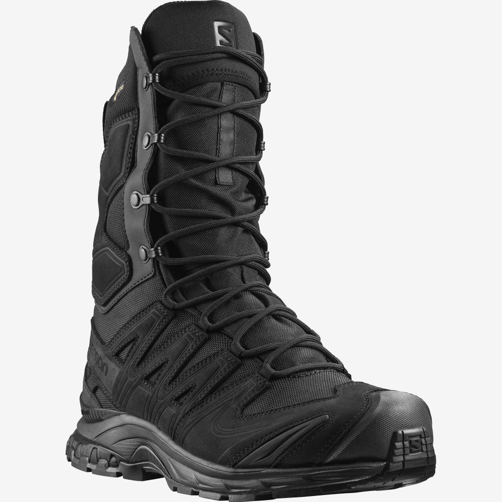 Salomon XA FORCES 8 GORE-TEX EN Taktische Stiefel Herren Schwarz | FST-364259