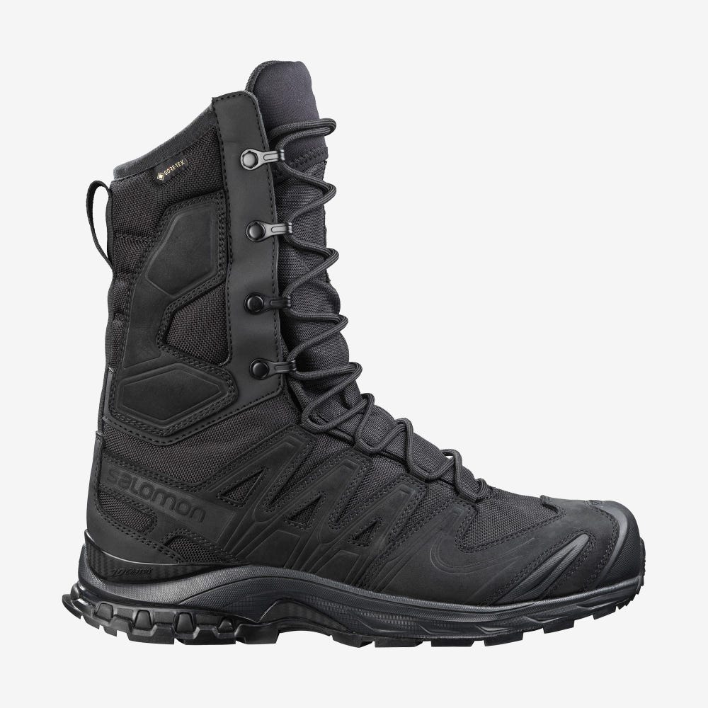 Salomon XA FORCES 8 GORE-TEX EN Taktische Stiefel Herren Schwarz | FST-364259