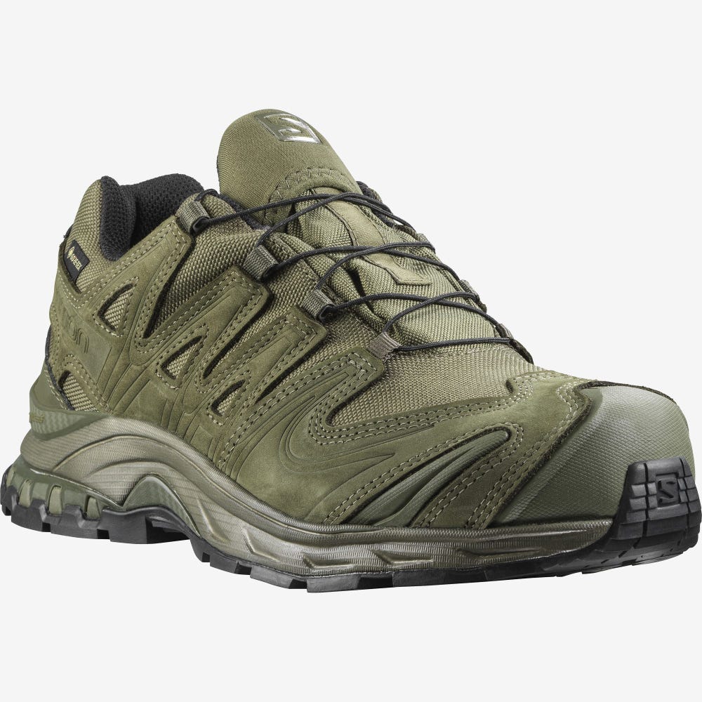 Salomon XA FORCES GORE-TEX Taktische Stiefel Damen Grün | XFG-960371