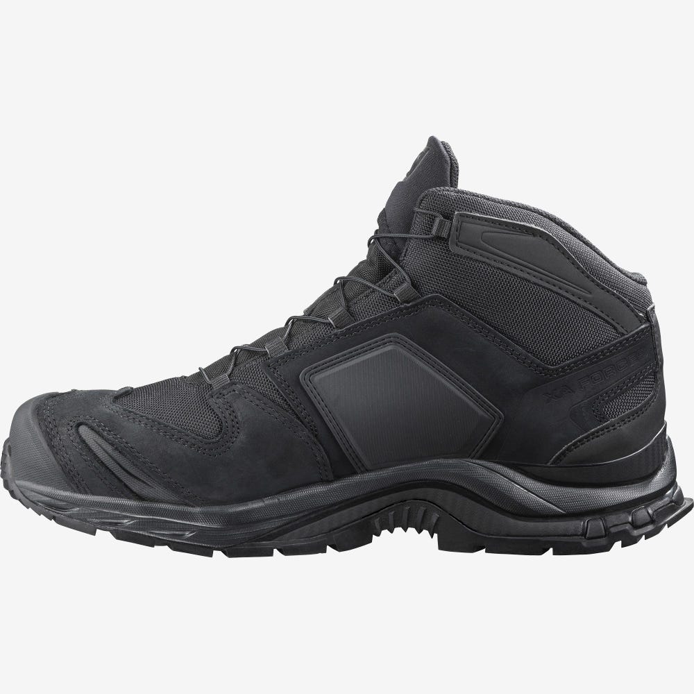 Salomon XA FORCES MID EN Taktische Stiefel Damen Schwarz | DYC-451890