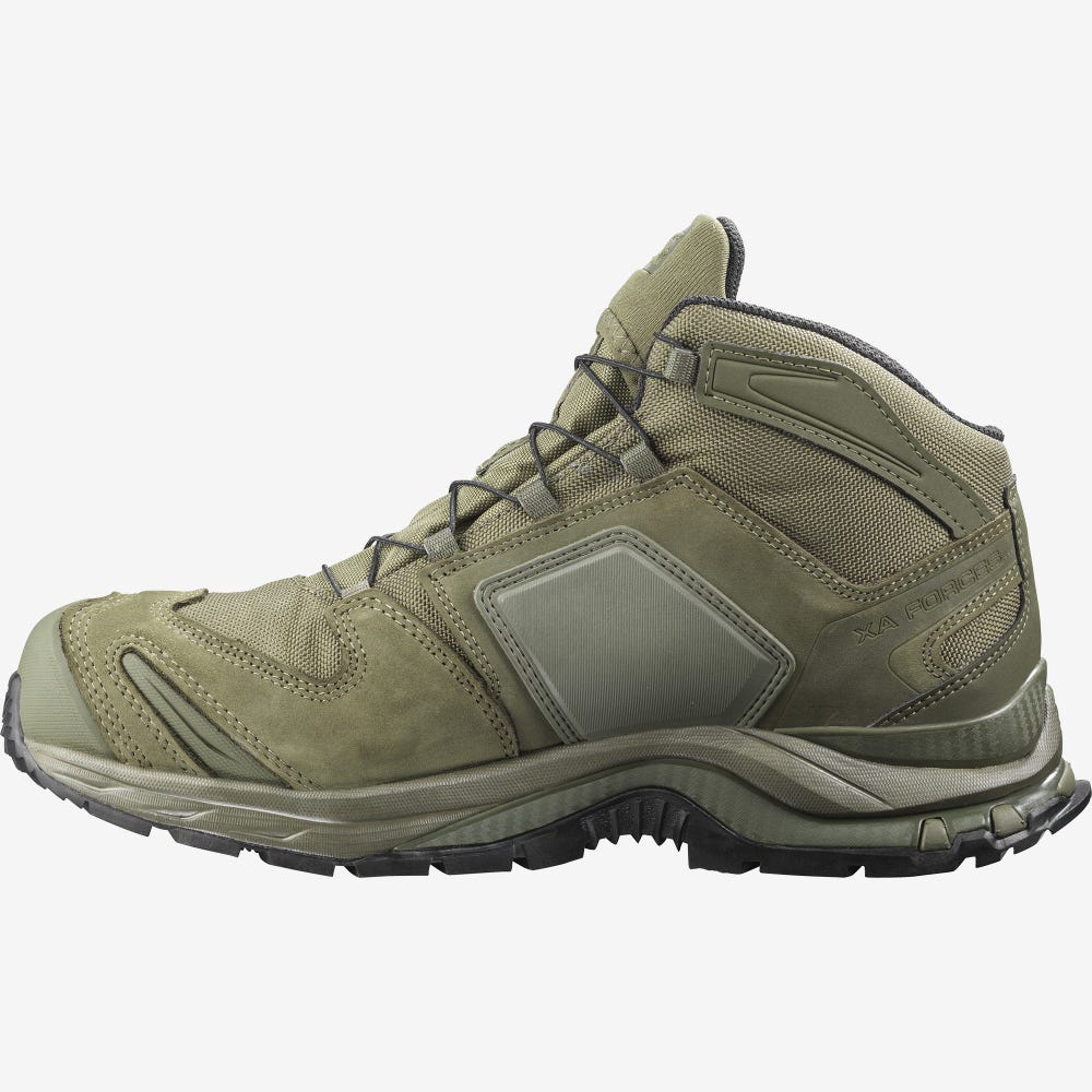 Salomon XA FORCES MID EN Taktische Stiefel Damen Grün | WTZ-306271