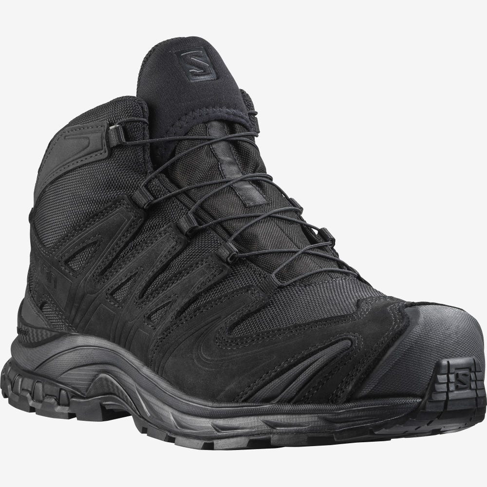 Salomon XA FORCES MID GORE-TEX EN Taktische Stiefel Damen Schwarz | AHI-179425