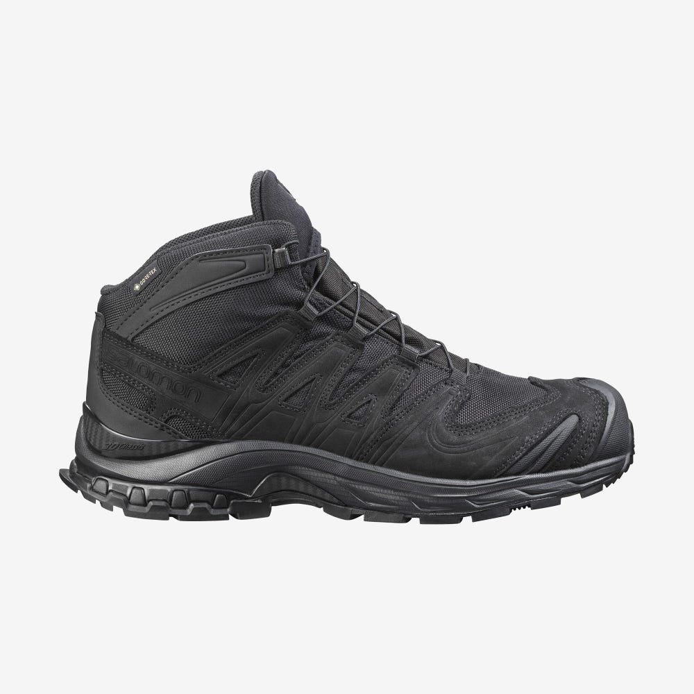 Salomon XA FORCES MID GORE-TEX EN Taktische Stiefel Damen Schwarz | AHI-179425