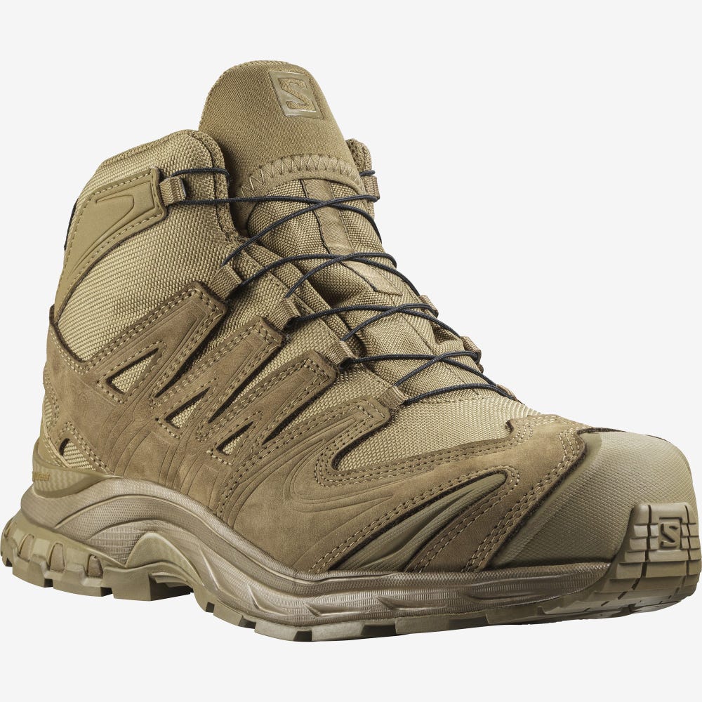 Salomon XA FORCES MID GORE-TEX Taktische Stiefel Herren Braun | WDO-029678