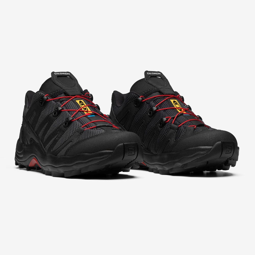 Salomon XA PRO 1 Sneaker Damen Schwarz/Rot | IKH-162034