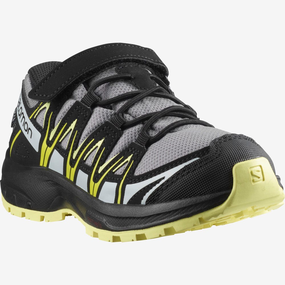 Salomon XA PRO 3D CSWP K Trailrunning Schuhe Kinder Schwarz | NOW-073954