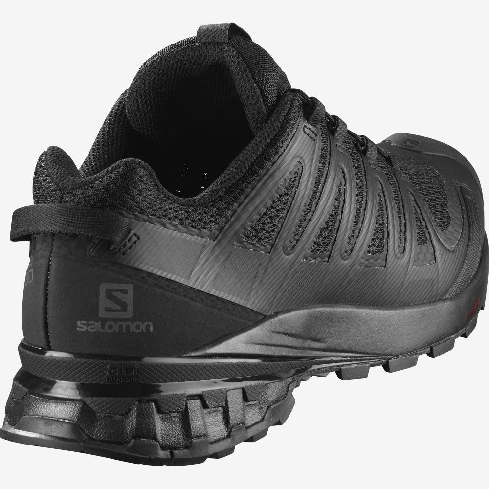 Salomon XA PRO 3D V8 WIDE Trailrunning Schuhe Herren Schwarz | XNC-314052