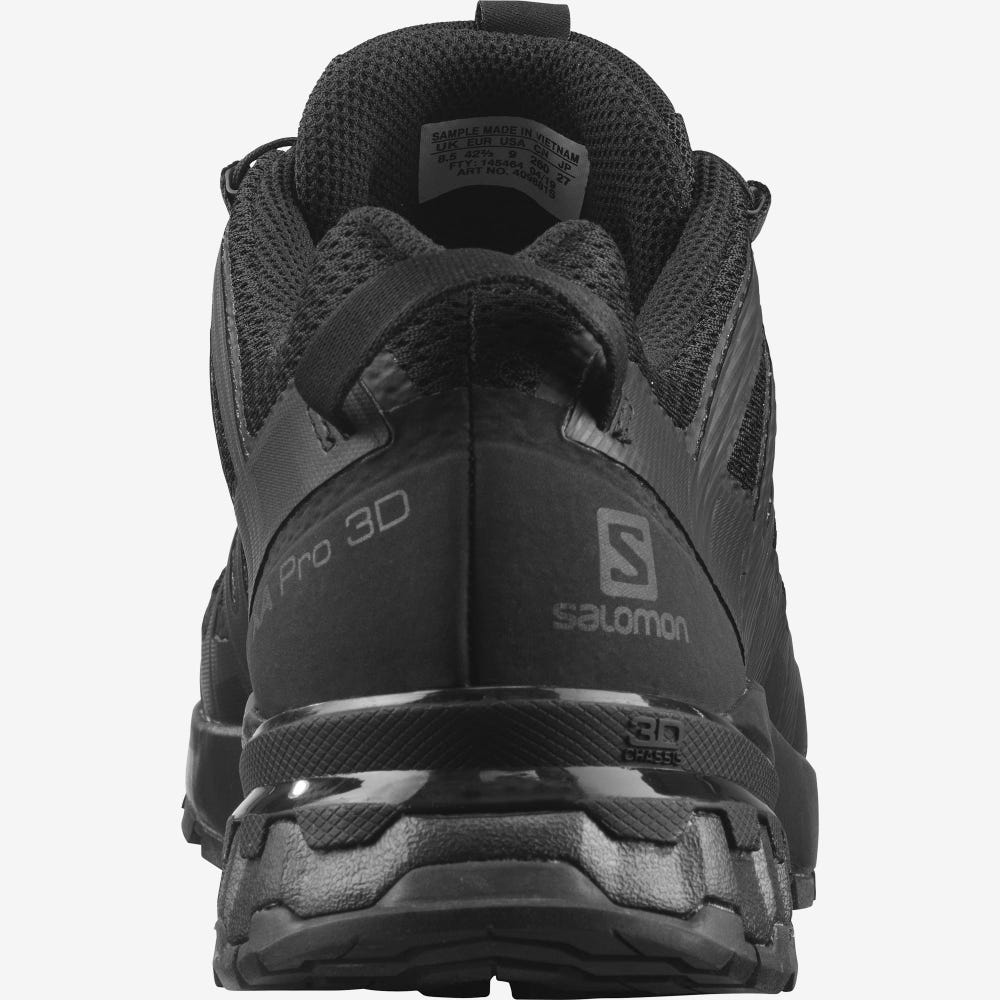 Salomon XA PRO 3D V8 WIDE Trailrunning Schuhe Herren Schwarz | XNC-314052