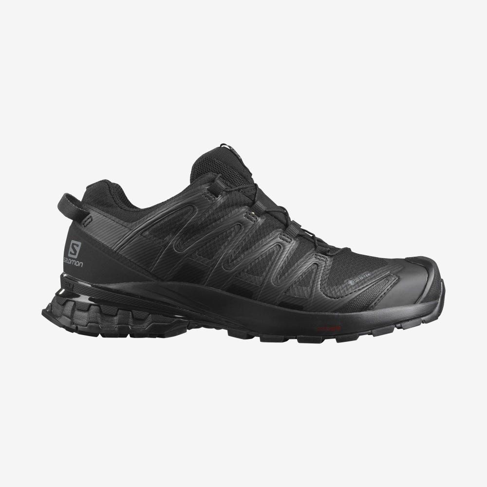 Salomon XA PRO 3D v8 GORE-TEX Wanderschuhe Damen Schwarz | RJG-178056