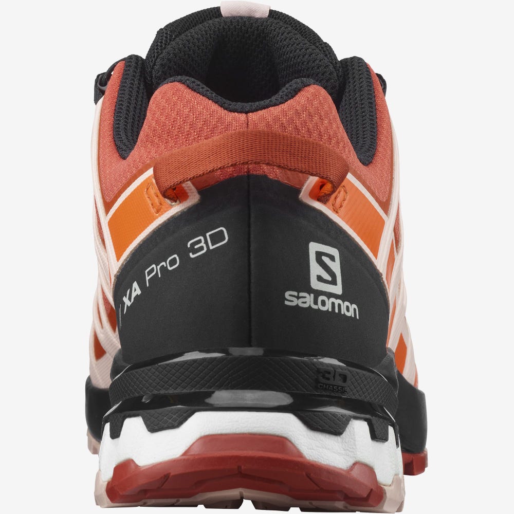 Salomon XA PRO 3D v8 GORE-TEX Wanderschuhe Damen Orange | YFL-324605