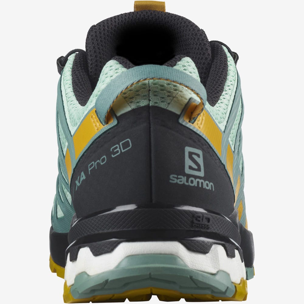 Salomon XA PRO 3D v8 Trailrunning Schuhe Damen Grün | TYV-372901