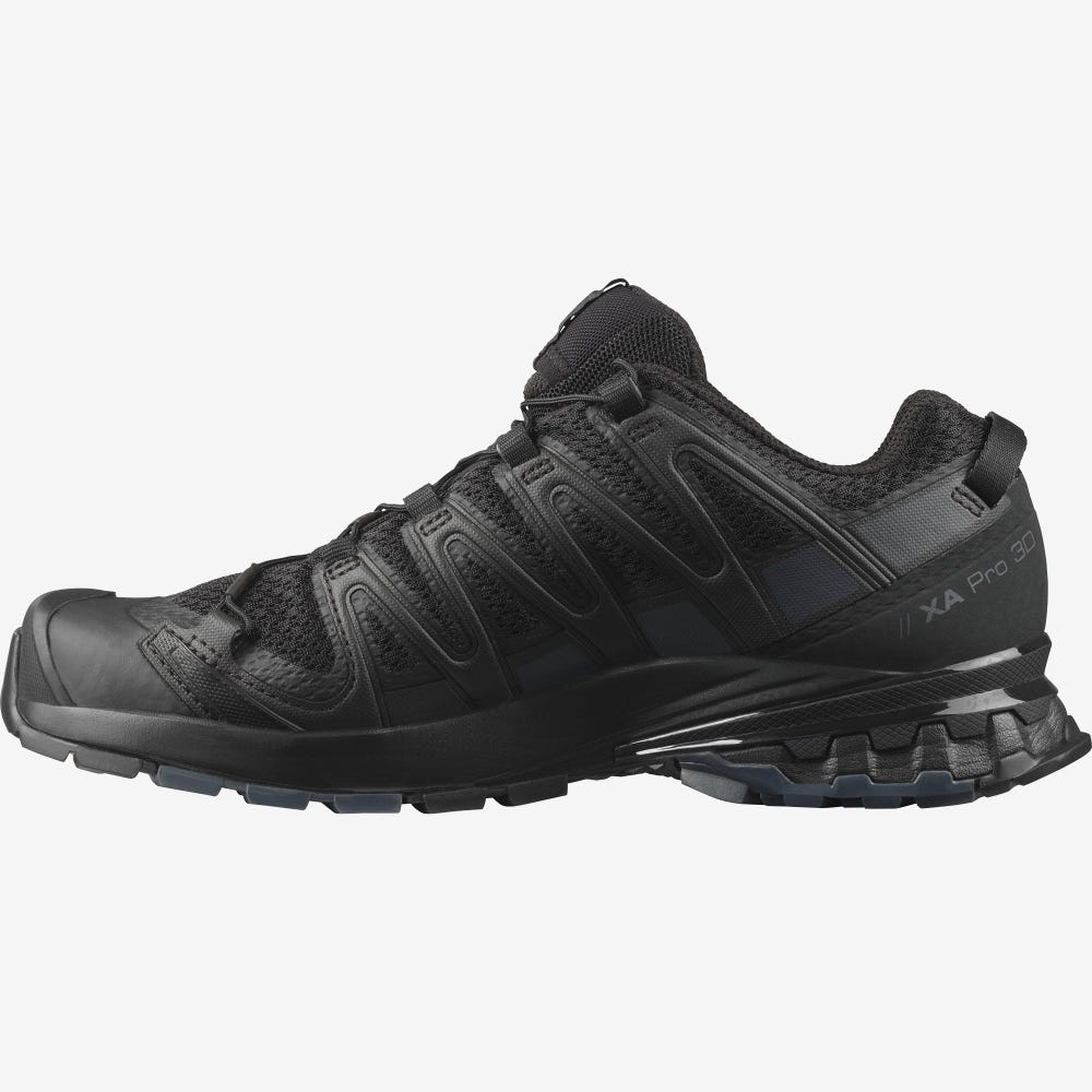 Salomon XA PRO 3D v8 Wanderschuhe Damen Schwarz | QHA-917403