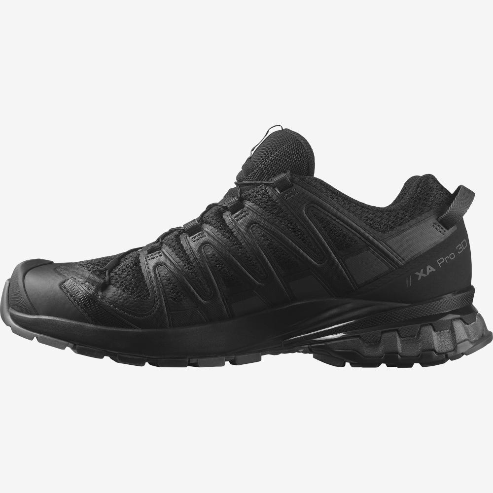 Salomon XA PRO 3D v8 Wanderschuhe Herren Schwarz | DAX-819235