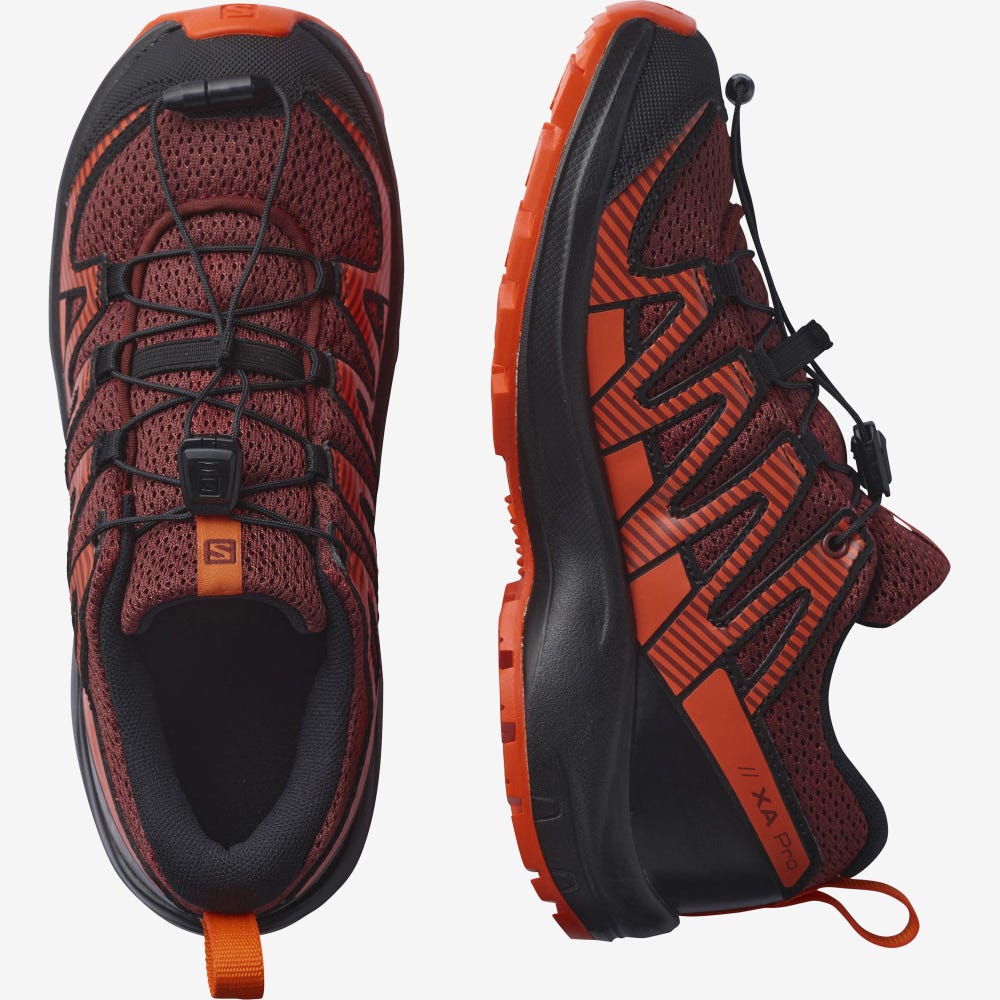 Salomon XA PRO V8 Wanderschuhe Kinder Orange | GBS-378516