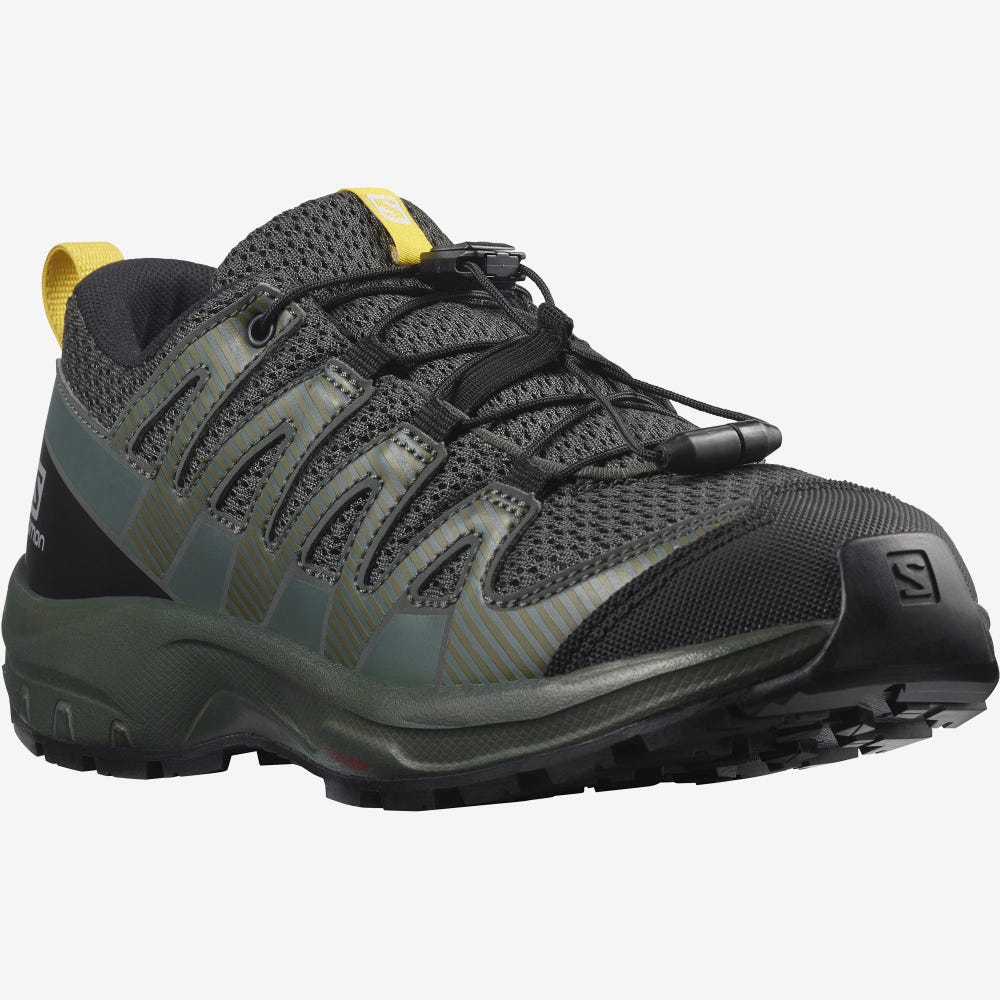 Salomon XA PRO V8 Wanderschuhe Kinder Schwarz | UQJ-756298