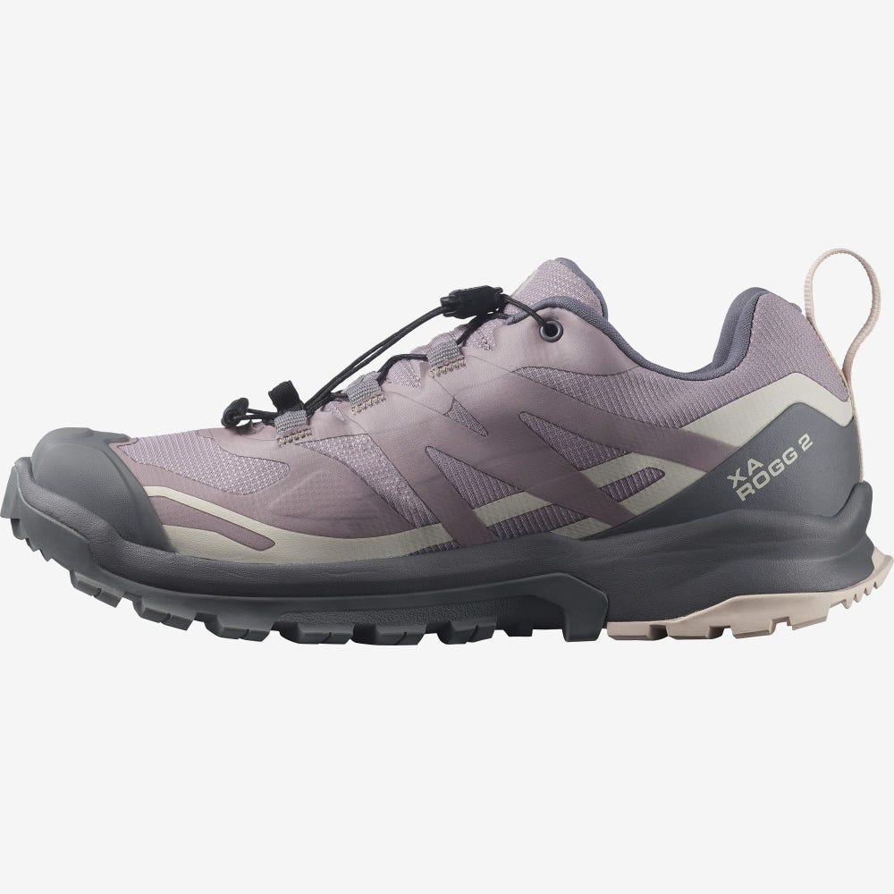 Salomon XA ROGG 2 GORE-TEX Trailrunning Schuhe Damen Grau | JSU-789560