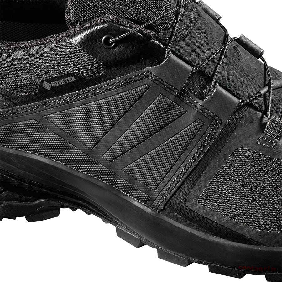 Salomon XA WILD GORE-TEX Wanderschuhe Herren Schwarz | QSW-905743