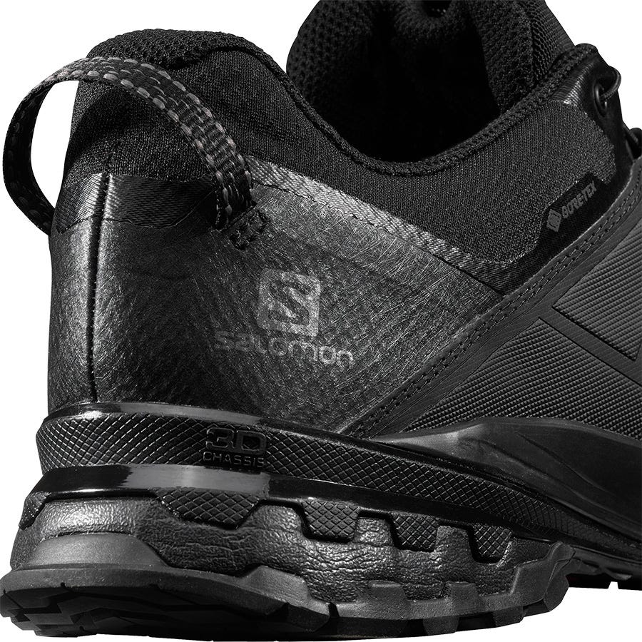 Salomon XA WILD GORE-TEX Wanderschuhe Herren Schwarz | QSW-905743