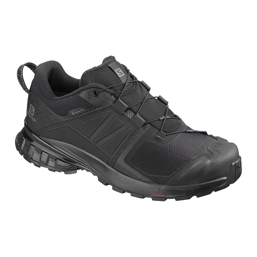 Salomon XA WILD GORE-TEX Wanderschuhe Herren Schwarz | QSW-905743