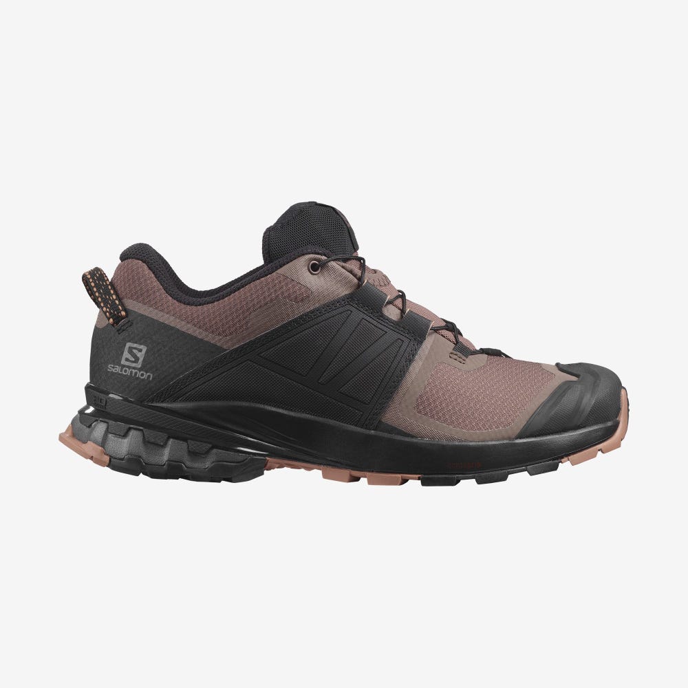 Salomon XA WILD Wanderschuhe Damen Schwarz | VSR-524139