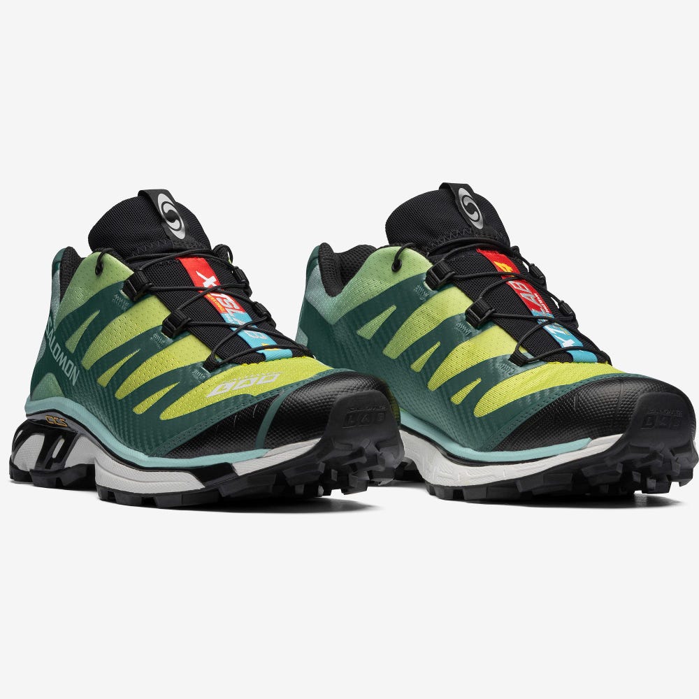 Salomon XT-4 ADVANCED Sneaker Damen Türkis/HellGelb | GAI-908523