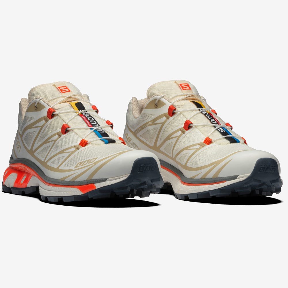 Salomon XT-6 Sneaker Damen Orange | YKZ-981036