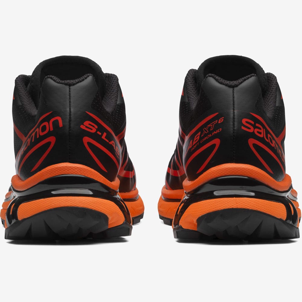 Salomon XT-6 Sneaker Damen Schwarz/Orange | MEL-964520