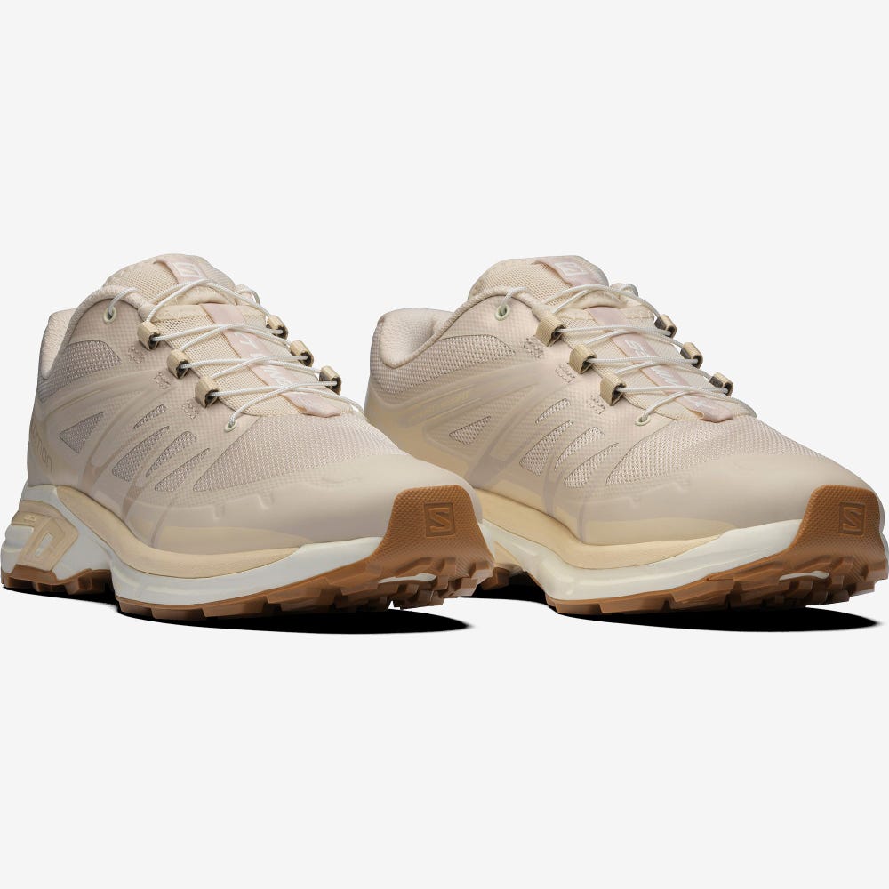 Salomon XT-WINGS 2 Sneaker Damen Beige/Braun | QGO-643209