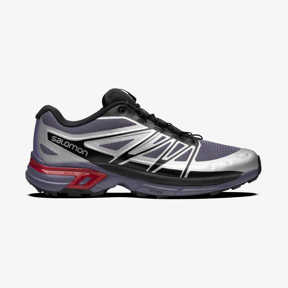 Salomon XT-WINGS 2 Sneaker Herren Schwarz/Rot | TZJ-532987