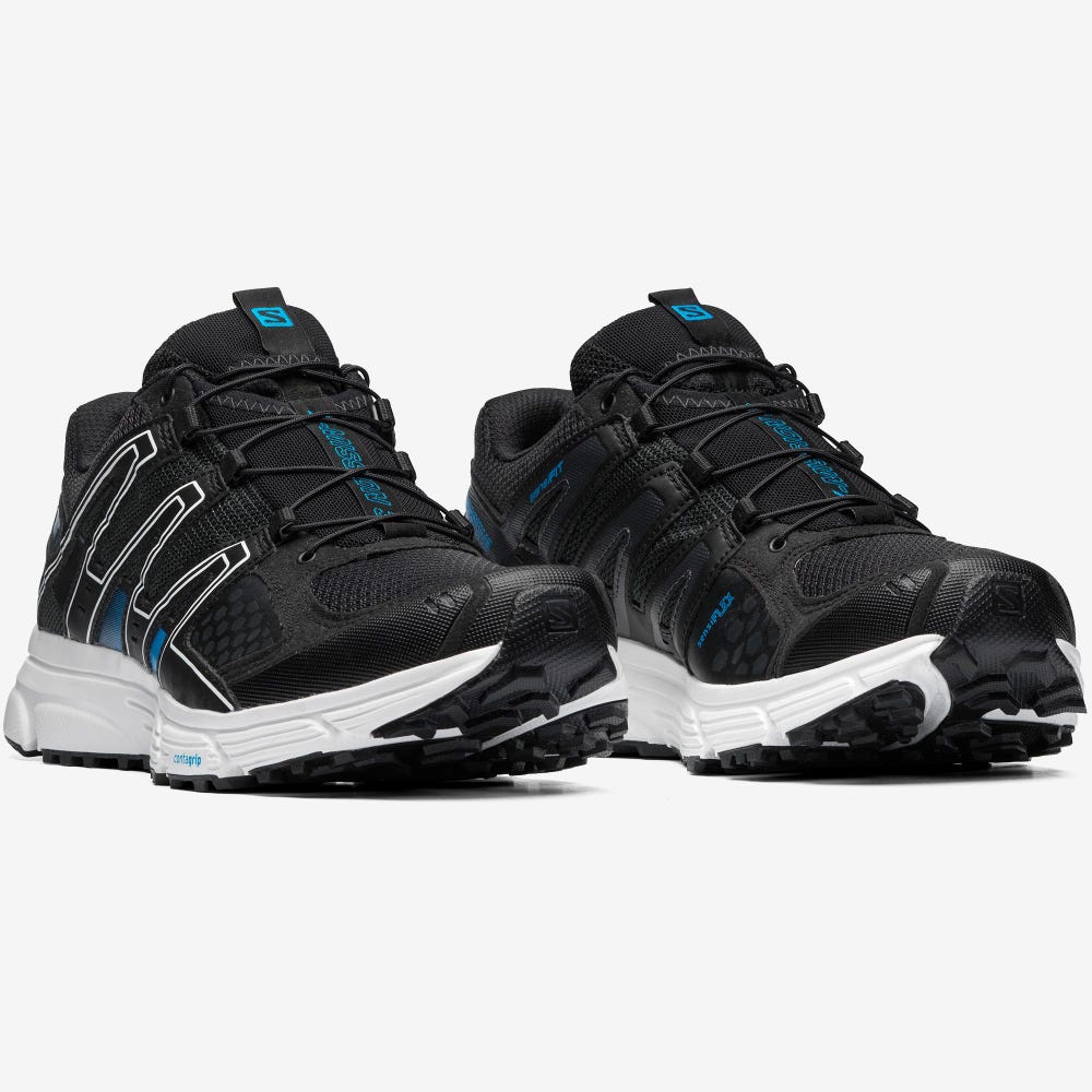 Salomon X-MISSION 3 Sneaker Damen Schwarz/Blau | MCG-035841