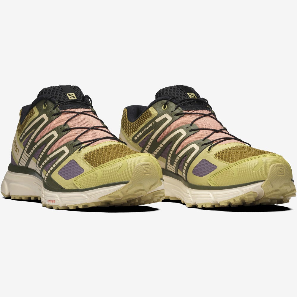 Salomon X-MISSION 4 Sneaker Damen Grün | BYV-859274