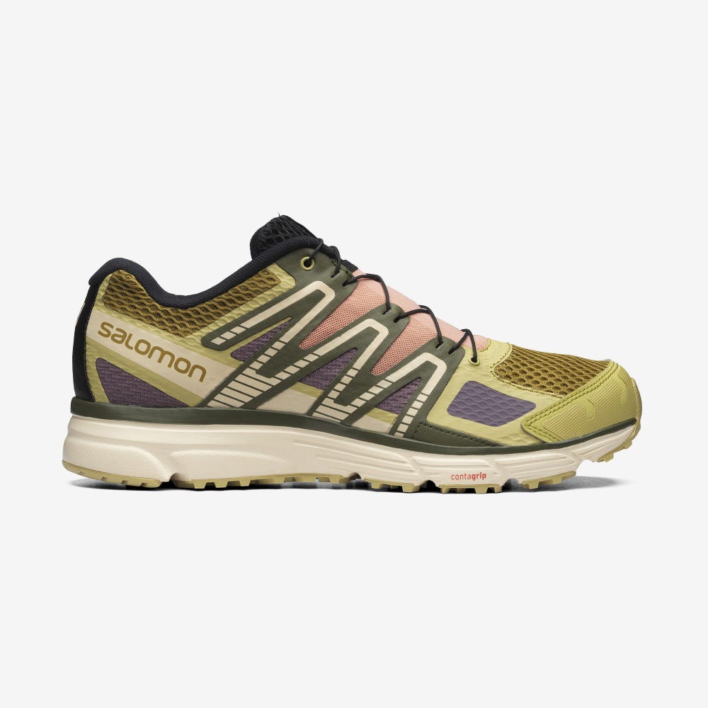 Salomon X-MISSION 4 Sneaker Damen Grün | BYV-859274