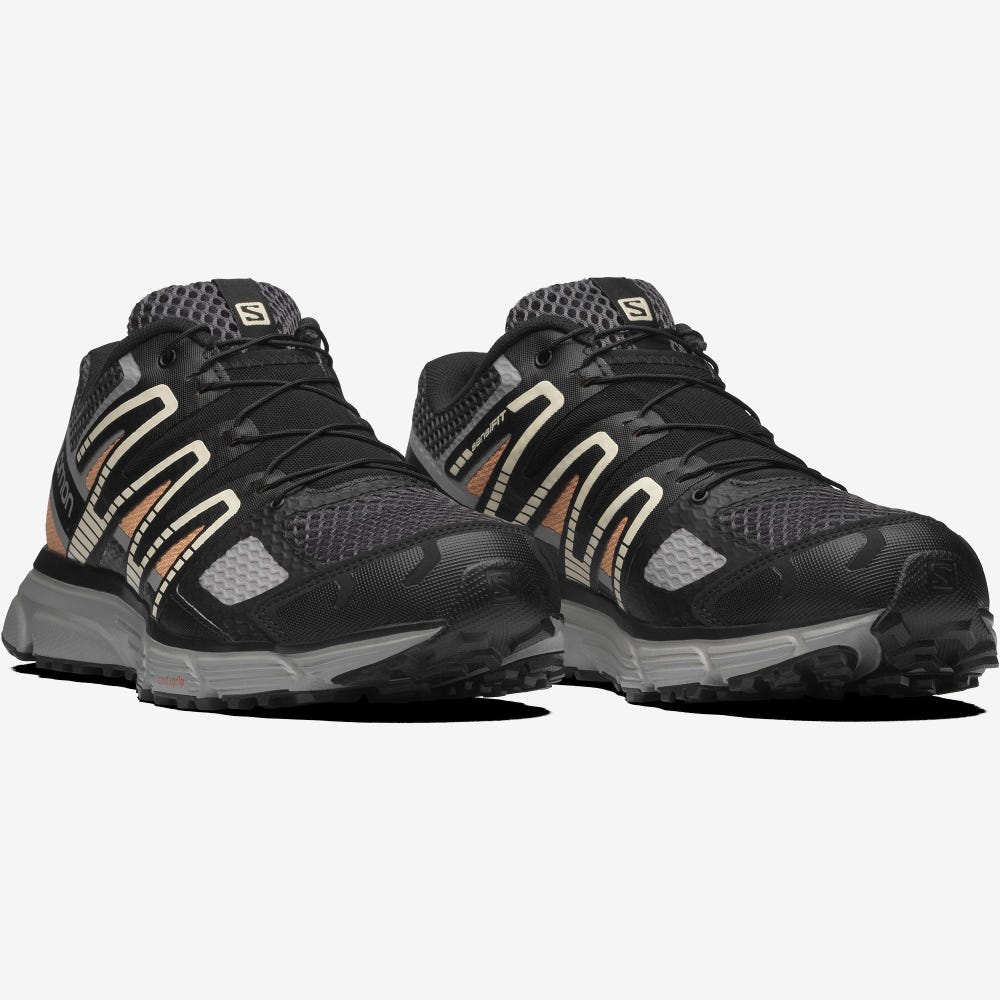 Salomon X-MISSION 4 Sneaker Damen Schwarz/Orange | FJP-037618