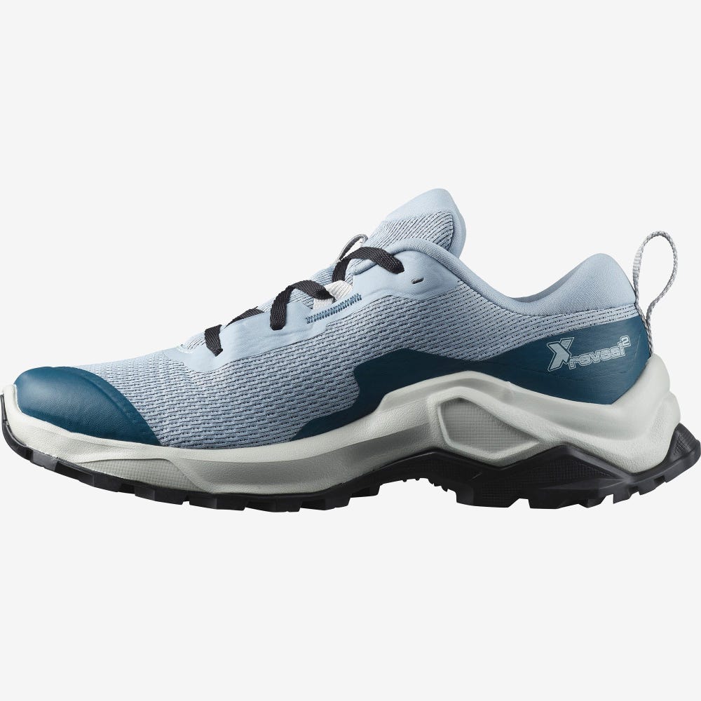 Salomon X REVEAL 2 Wanderschuhe Damen Blau/Schwarz | NDZ-816027