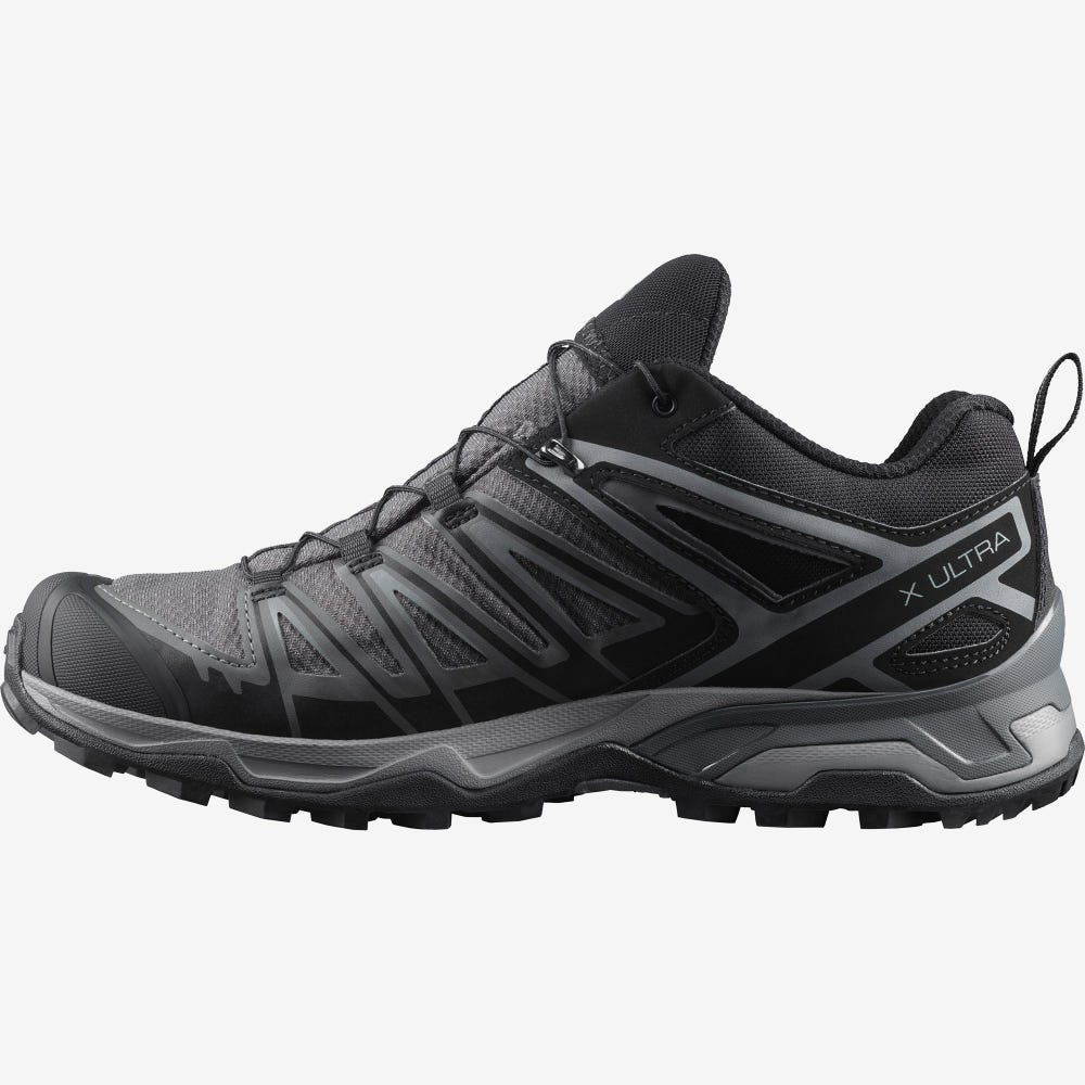 Salomon X ULTRA 3 GORE-TEX Wanderschuhe Herren Schwarz | NXM-159248