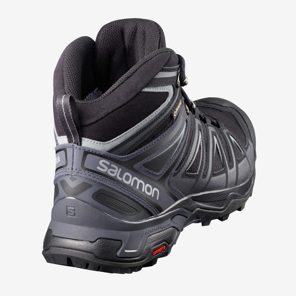 Salomon X ULTRA 3 MID GORE-TEX Wanderschuhe Herren Schwarz | NHB-859310