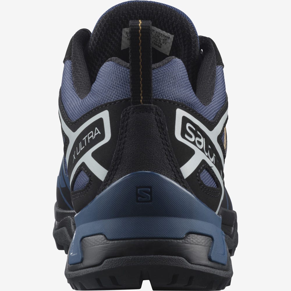 Salomon X ULTRA 3 Wanderschuhe Herren Navy/Schwarz | VCI-470361