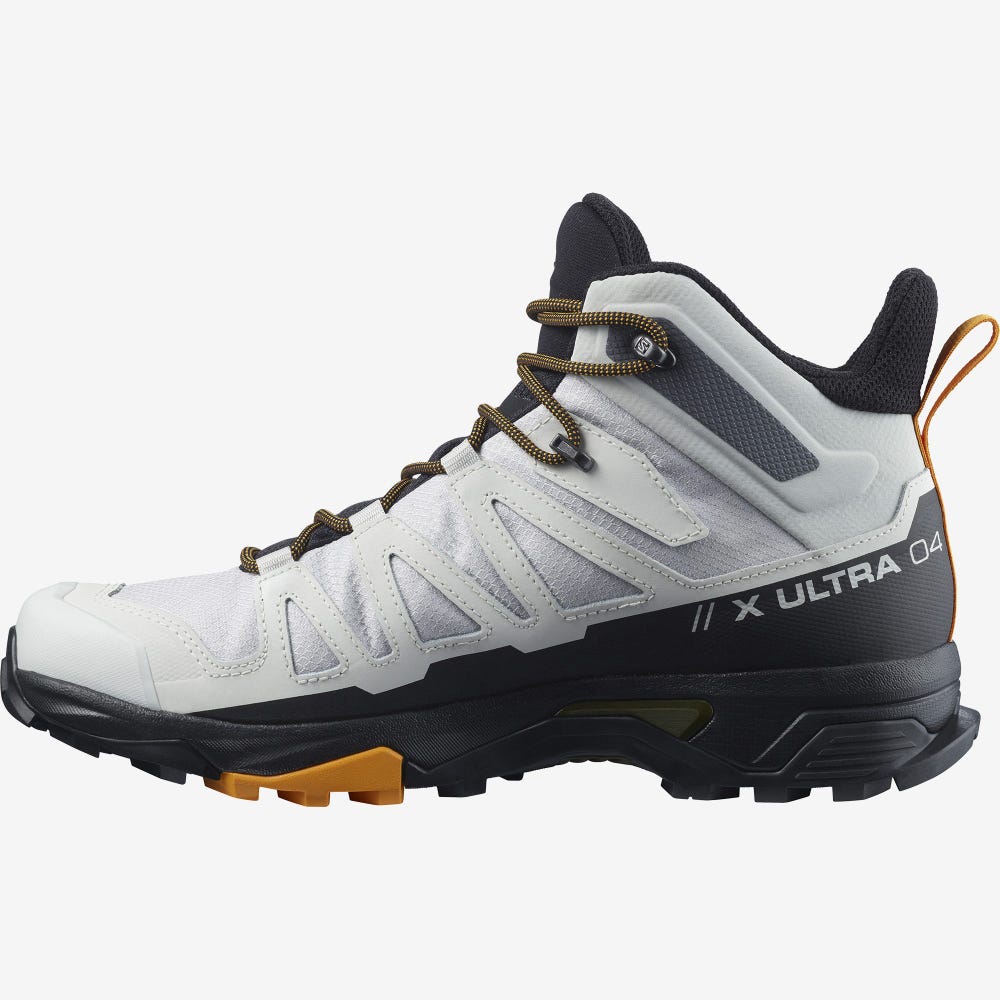 Salomon X ULTRA 4 MID GORE-TEX Wanderschuhe Herren Beige/Schwarz | IFY-158976