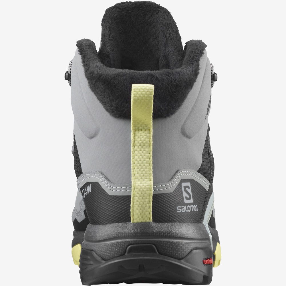 Salomon X ULTRA 4 MID WINTER THINSULATE™ CLIMASALOMON™ WATERPROOF Winterschuhe Damen Schwarz | GAJ-950312