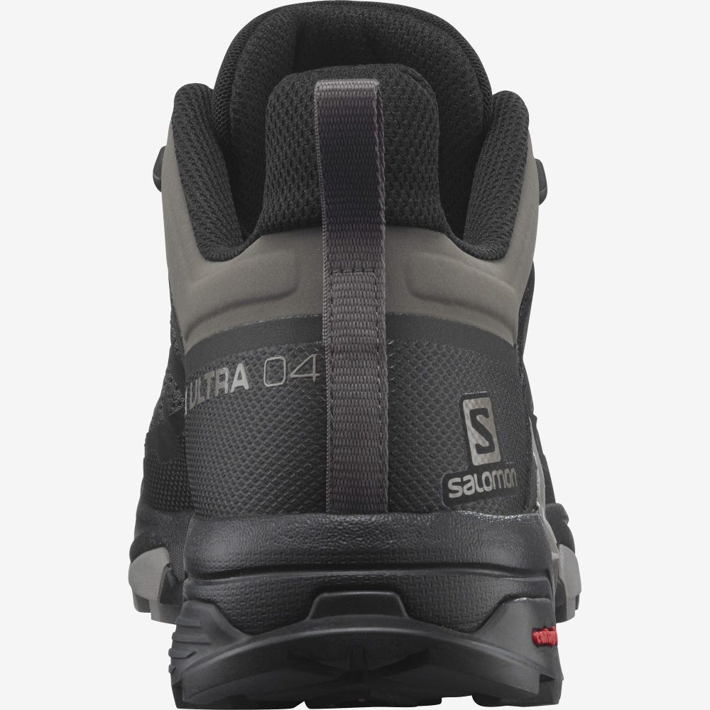 Salomon X ULTRA 4 Wanderschuhe Herren Schwarz/Khaki | YSO-012459