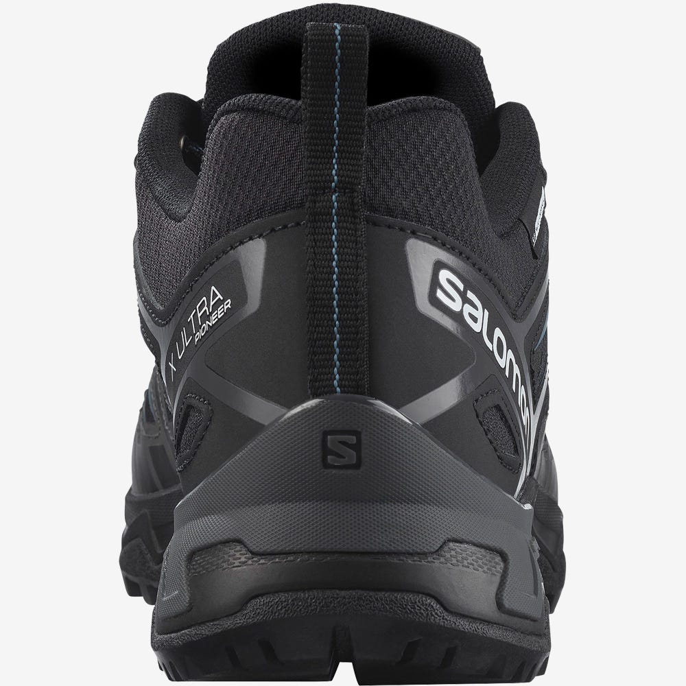 Salomon X ULTRA PIONEER CLIMASALOMON™ WATERPROOF Wanderschuhe Herren Schwarz | LJV-831652