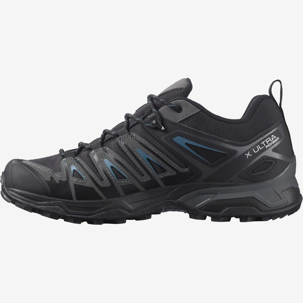 Salomon X ULTRA PIONEER CLIMASALOMON™ WATERPROOF Wanderschuhe Herren Schwarz | LJV-831652