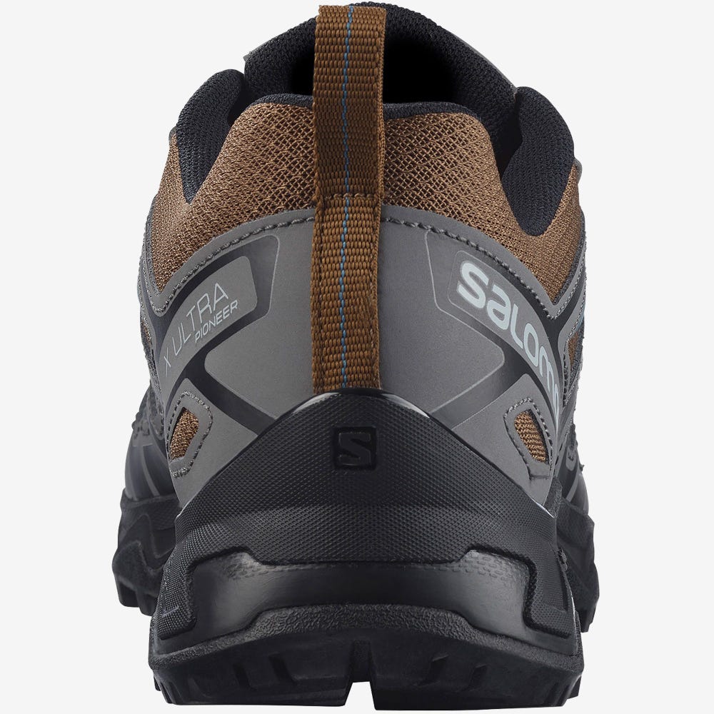 Salomon X ULTRA PIONEER Wanderschuhe Herren Blau | ETY-178453